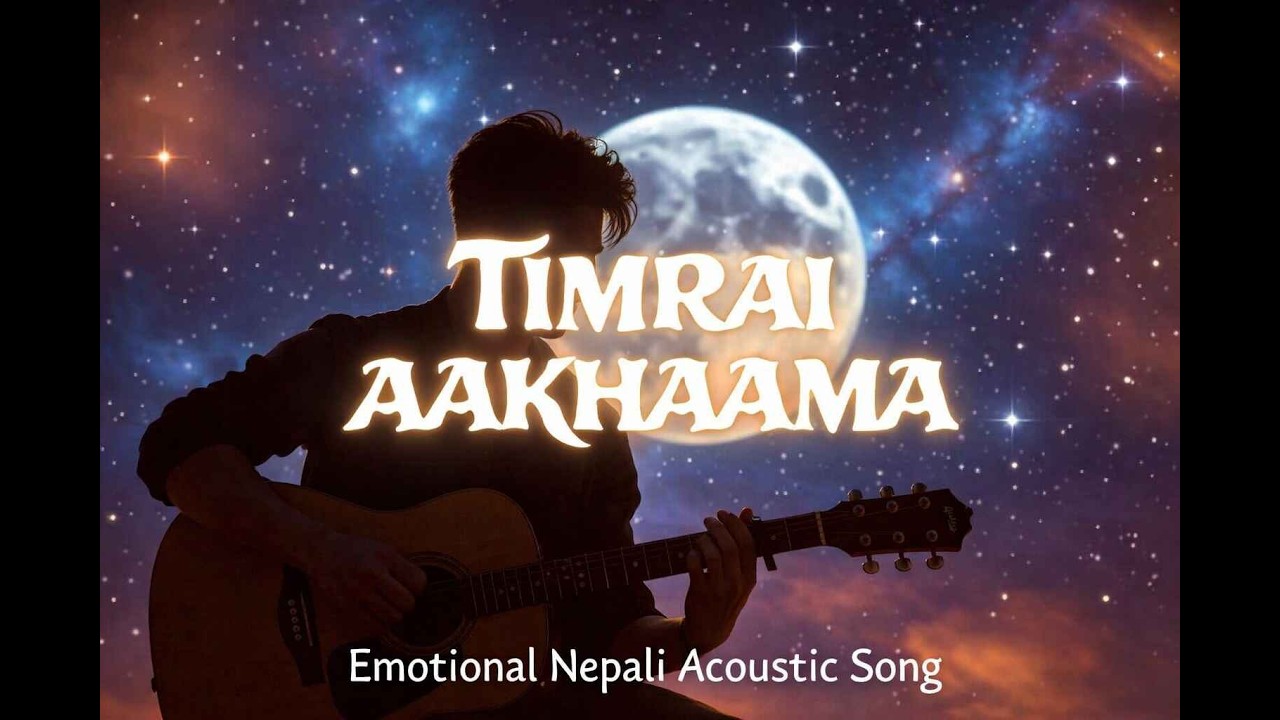 Timrai Aakhaama | Emotional Nepali Acoustic Song 2026 | Heart Touching Love Song