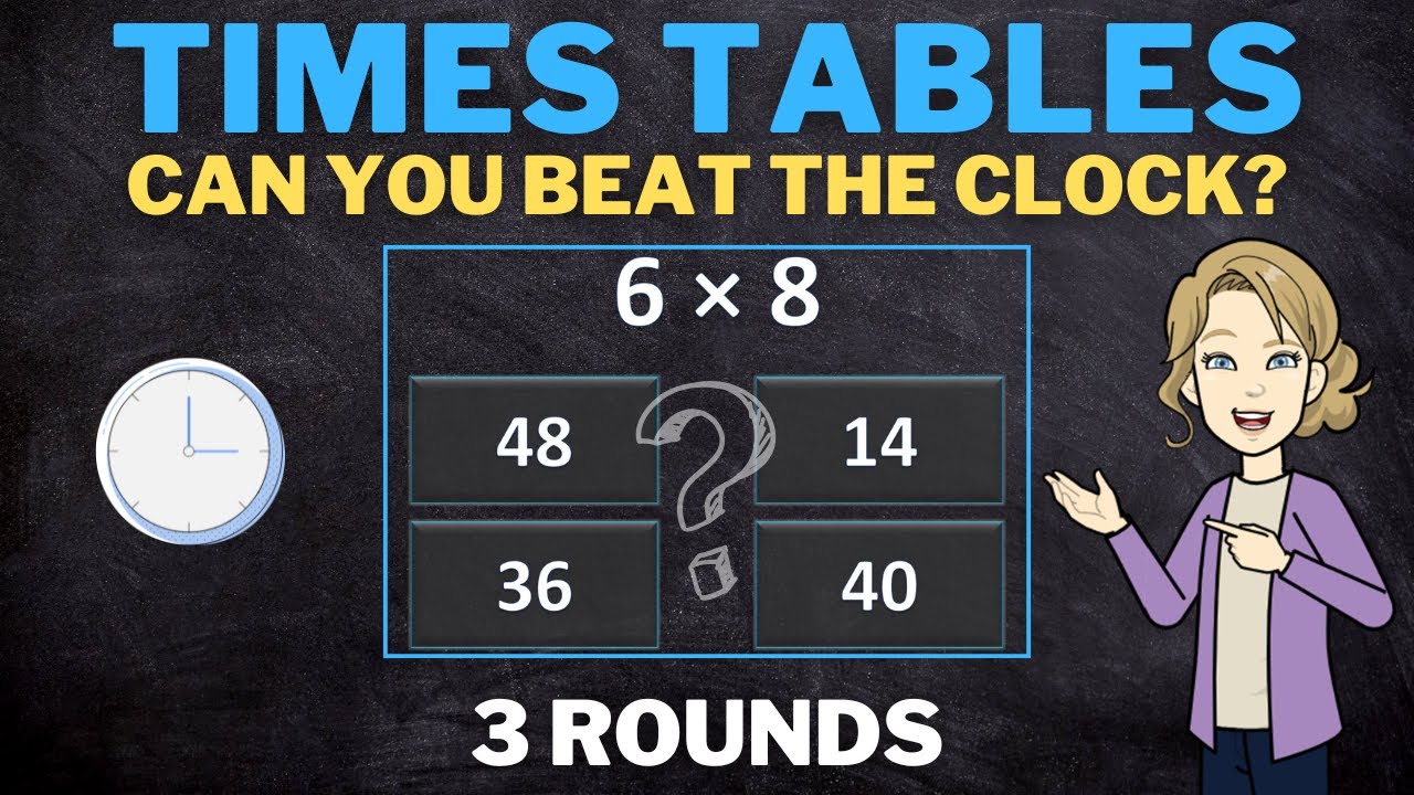 Times Tables Challenge: Can You Beat the Clock?