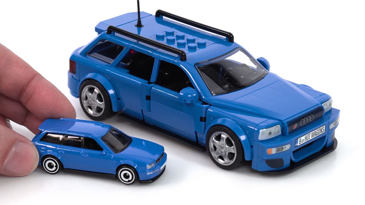 Обзор Audi Avant RS2 от Mattel Brick Shop! 