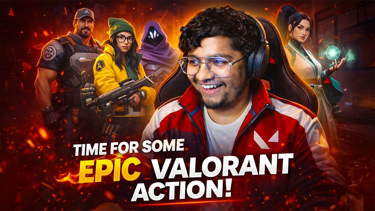 🔴 ARSH IS LIVE | EPIC VALORANT RANKED GRIND 🔥WITH @LiveWithNits