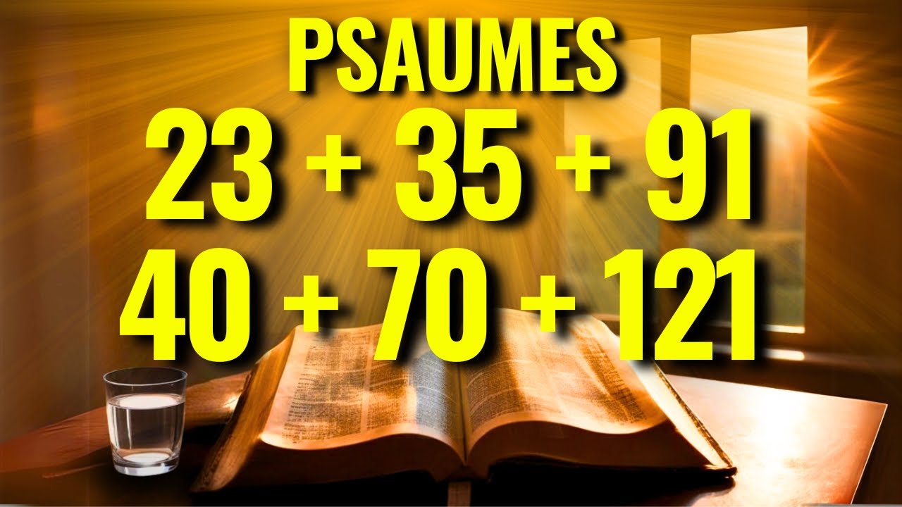 6 PSAUMES LES PLUS PUISSANTS POUR PROTECTION, MIRACLE DIVINE, PROSPÉRITÉ ET VICTOIRE IMMÉDIATE