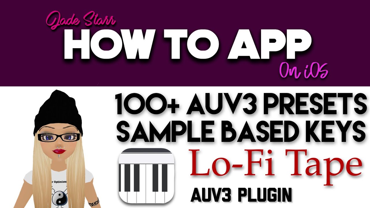 100+ AUv3 Presets Sample Based Keys with Lo-Fi Tape on iOS - How To App on iOS! - EP 438 S7
