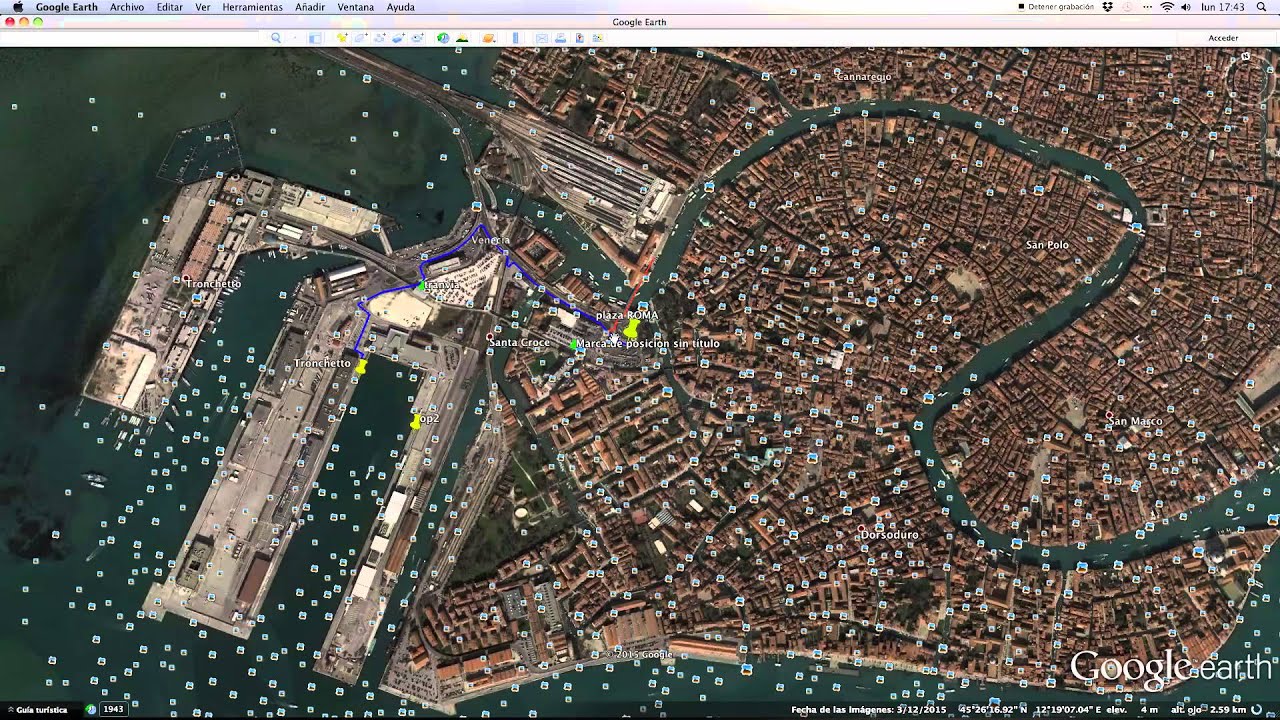 CÓMO LLEGAR DEL CENTRO DE VENECIA AL PUERTO
