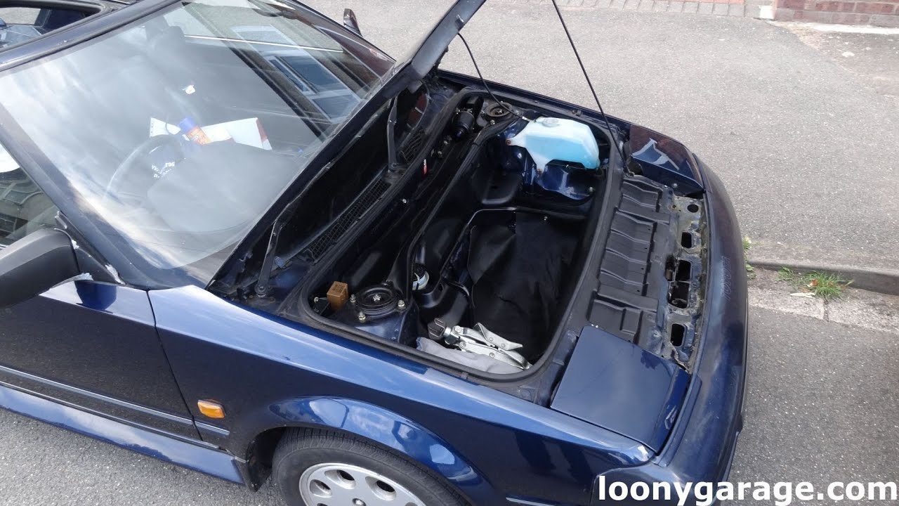 Toyota MR2 MK1 AW11 Frunk
