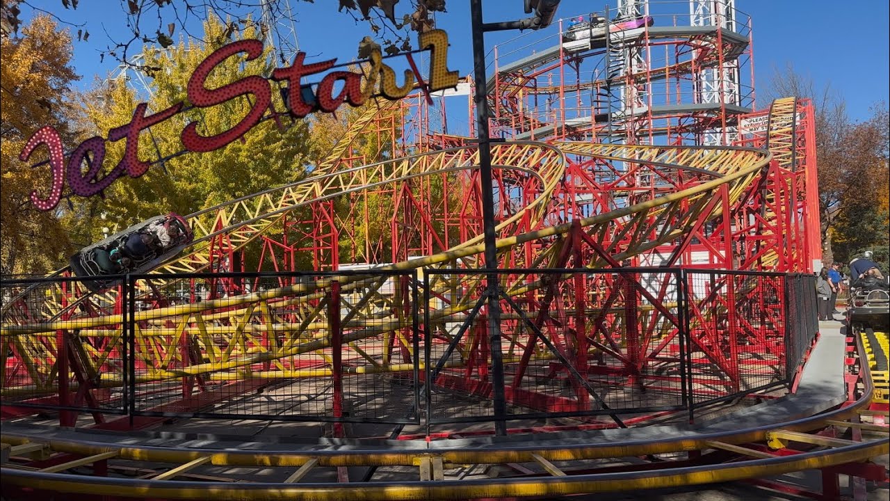 Jet Star 2 at Lagoon | Off-Ride Footage (No Copyright)