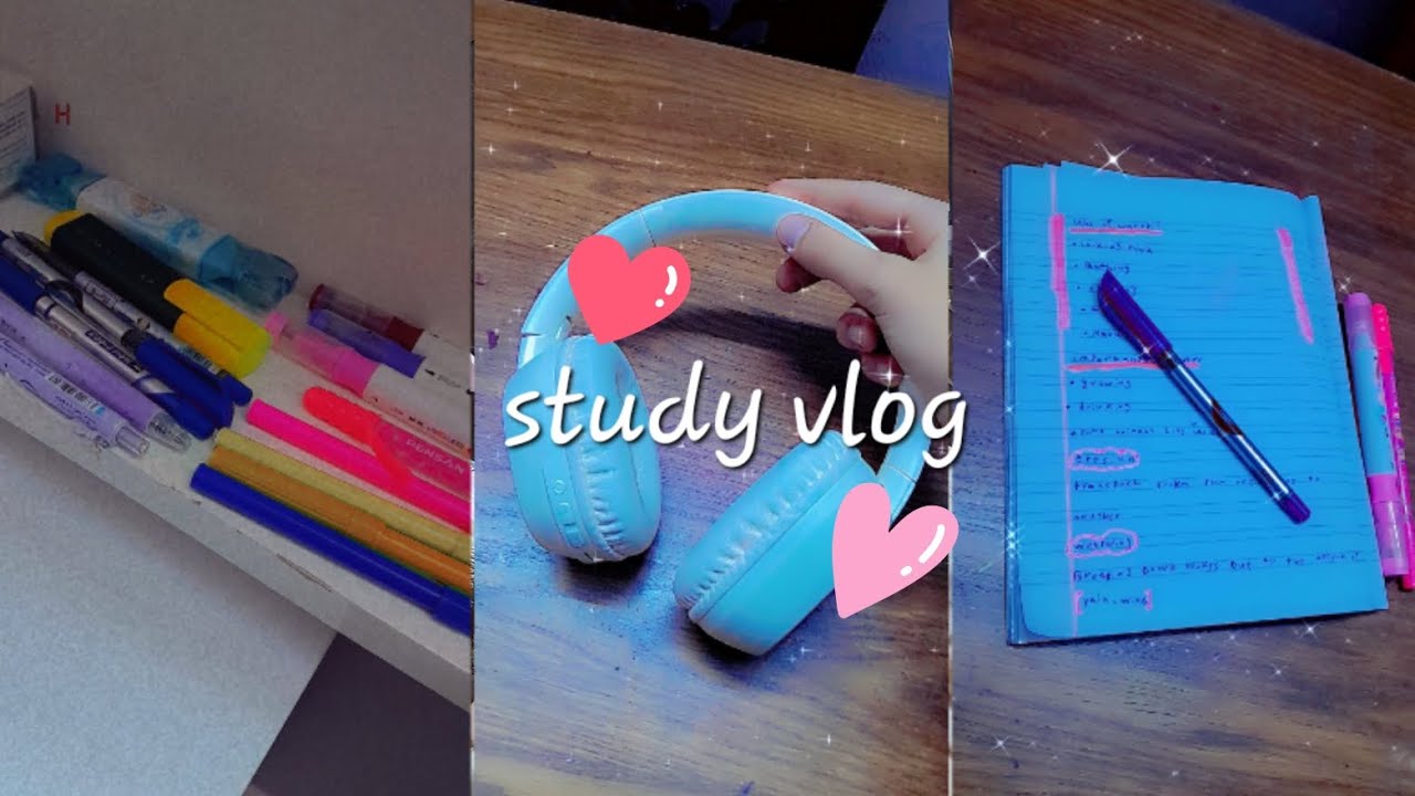 Study with me ♥️#studyvlog