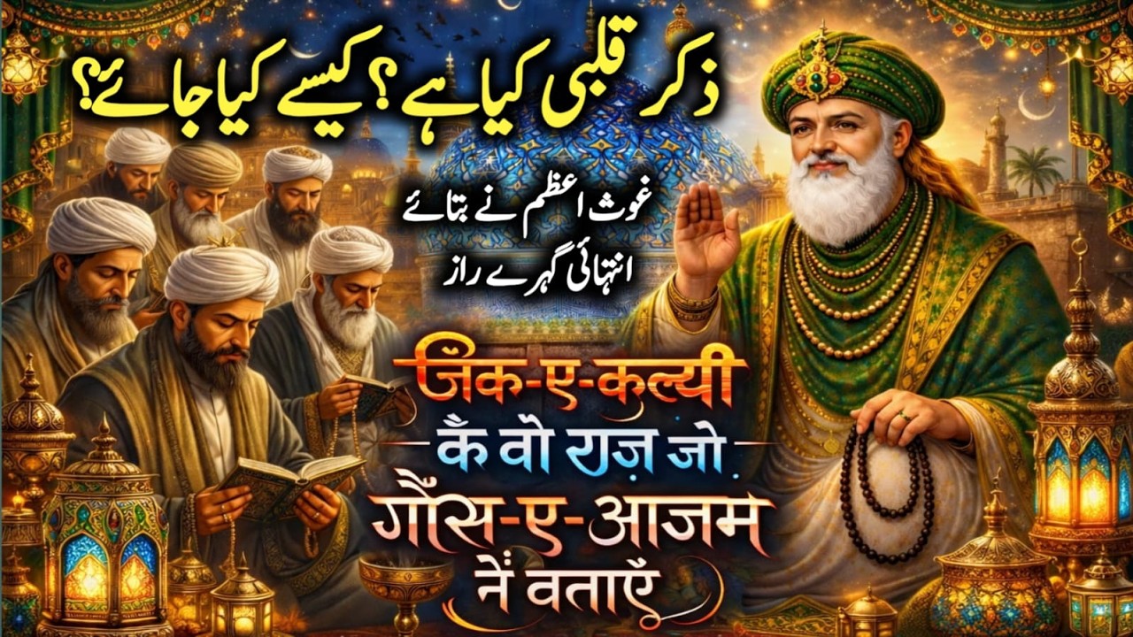 Zikre Qalbi Ke Woh Raaz Jo Shaikh Abdul Qadir Jilani Ne Bataye || Bargah e Ghousia
