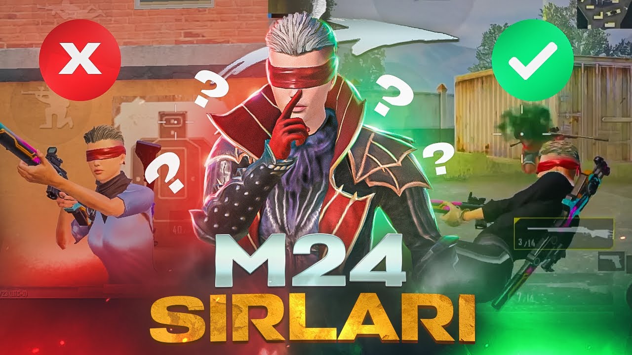 M24 DA QANDAY OTISHISH KERAK? / ENDI YUTQAZISH YO’Q / PUBG SIRLARI / 1 GA 1 OTISHISH SIRLARI