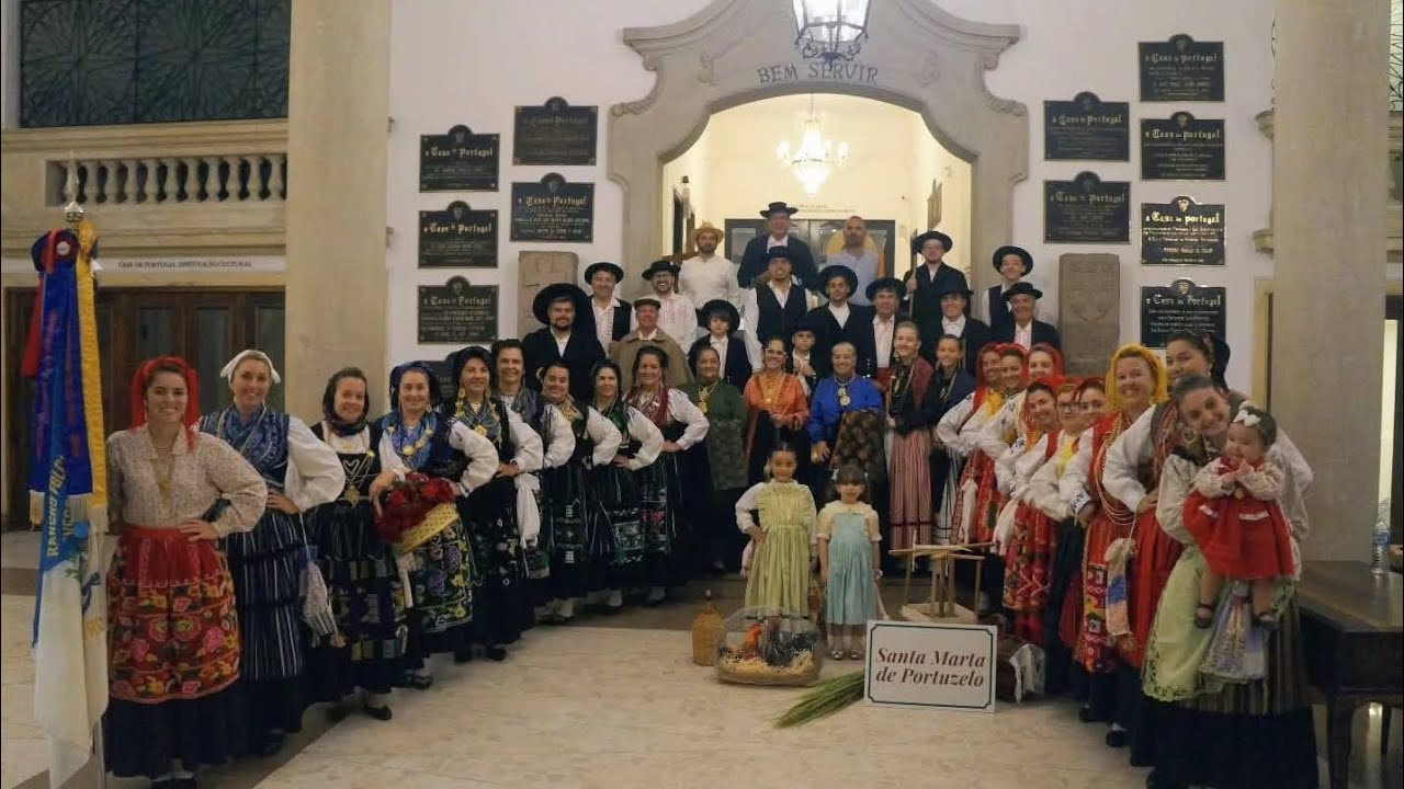 Apresentação do Rancho Folclórico Verde Gaio de Santos, Festa da Vindima da Casa de Portugal de SP 