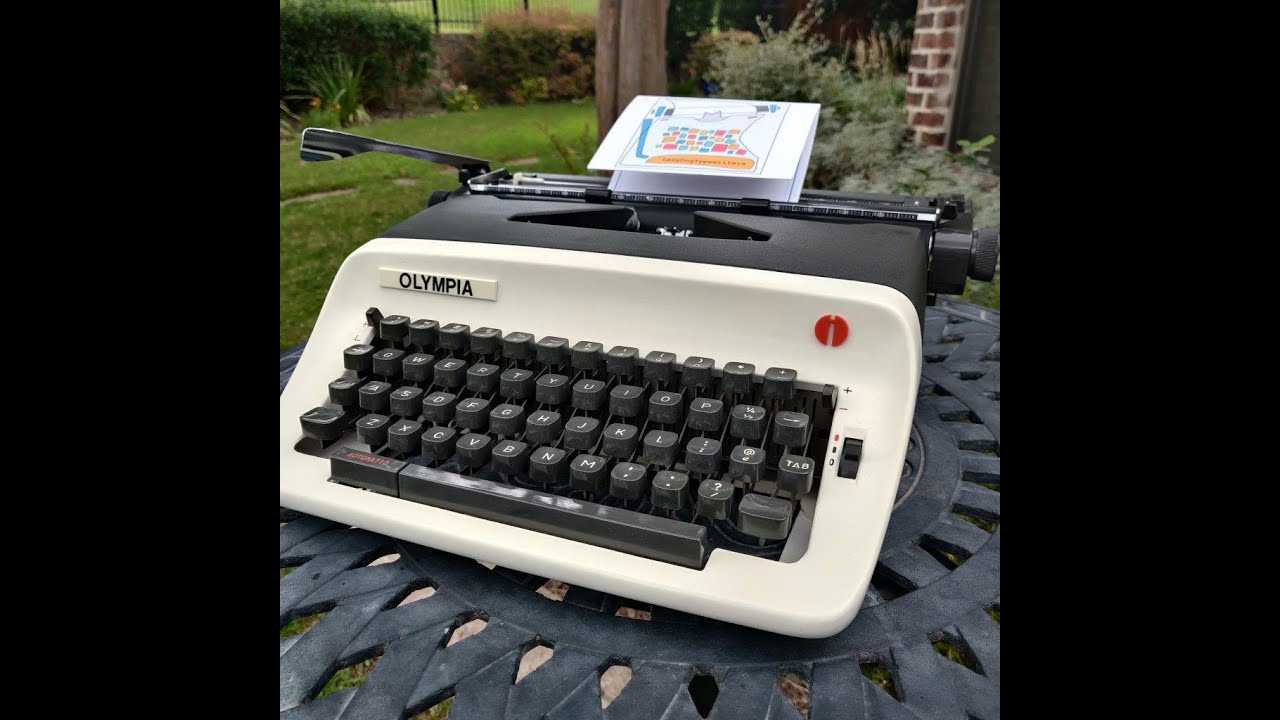 Olympia B12 / Hermes 305 Typewriter Review