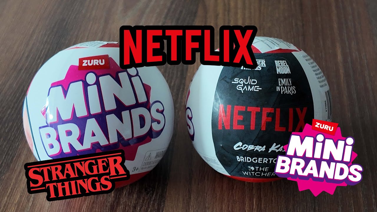 Surprise unboxing | ZURU MiNI BRANDS | Netflix