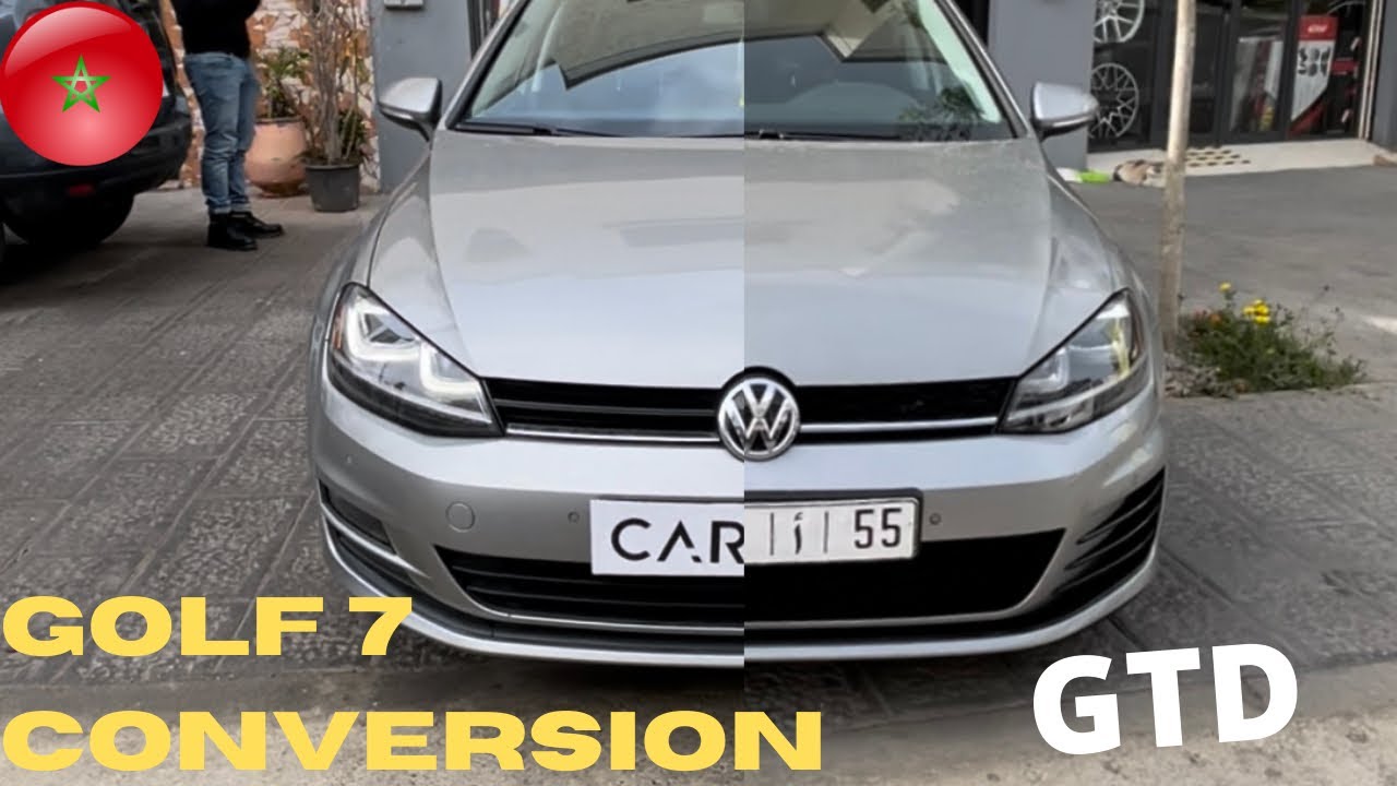 VOLKSWAGEN GOLF 7 CONVERSIONكي رجعات 😱😱😱😱