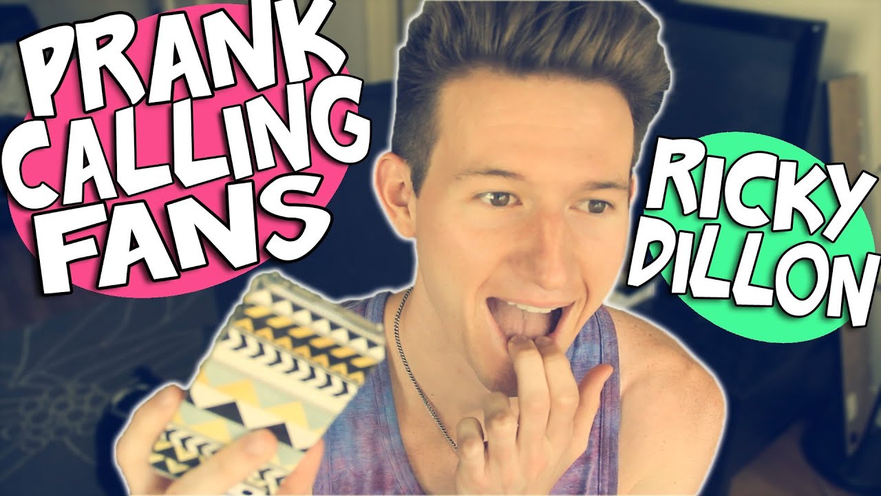 PRANK CALLING FANS | RICKY DILLON