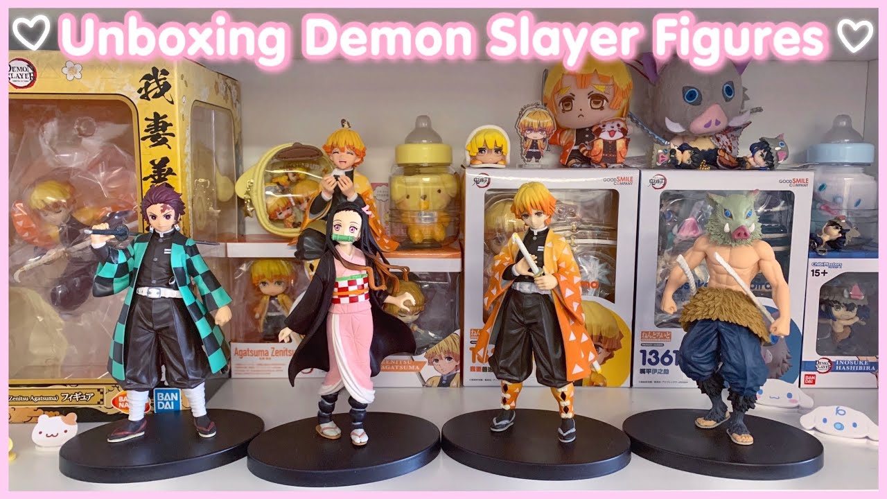 Unboxing Demon Slayer Anime Figure Haul!! Volume 1 - 4