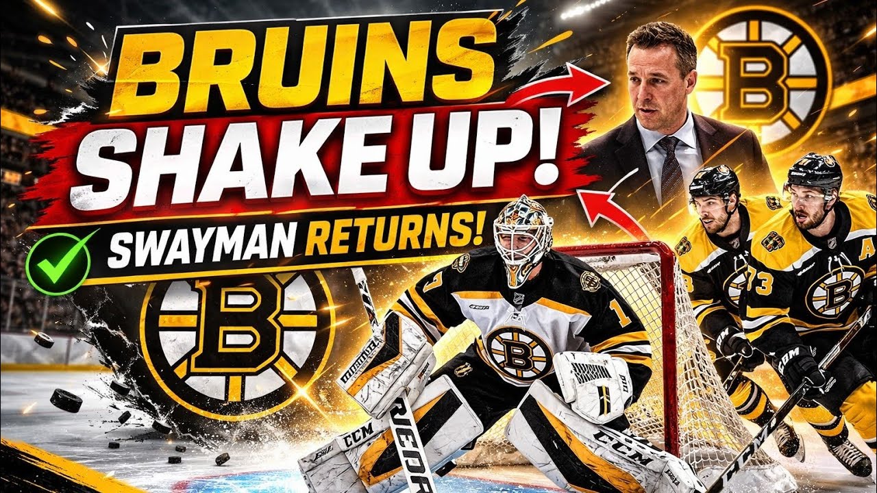 Bruins Shake Up the Lineup! Marco Sturm Makes Key Changes as Swayman Returns to Goal