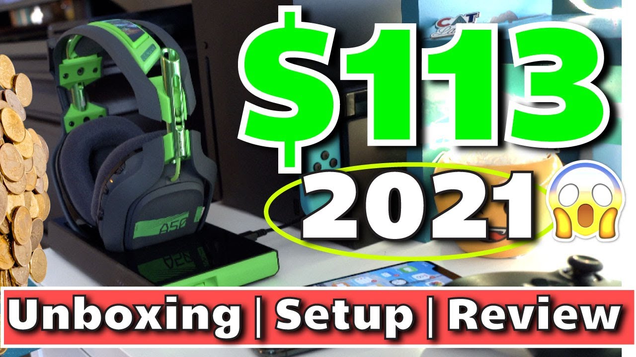 Astro Gaming A50 Wireless [RENEWED] 2021 for Xbox, Playstation, and PC  [Unboxing, Review + Setup]