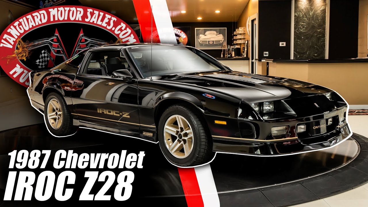 1987 Chevrolet Camaro IROC Z28 For Sale Vanguard Motor Sales #8347