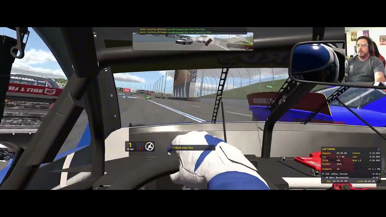 I'm just glad we finished the race at CHARLOTTE | ARCA Week 12 iRacing [S1 2026]