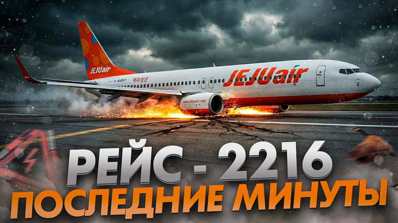 Последние минуты рейса 2216: Что произошло с Boeing 737 в аэропорту Муан?