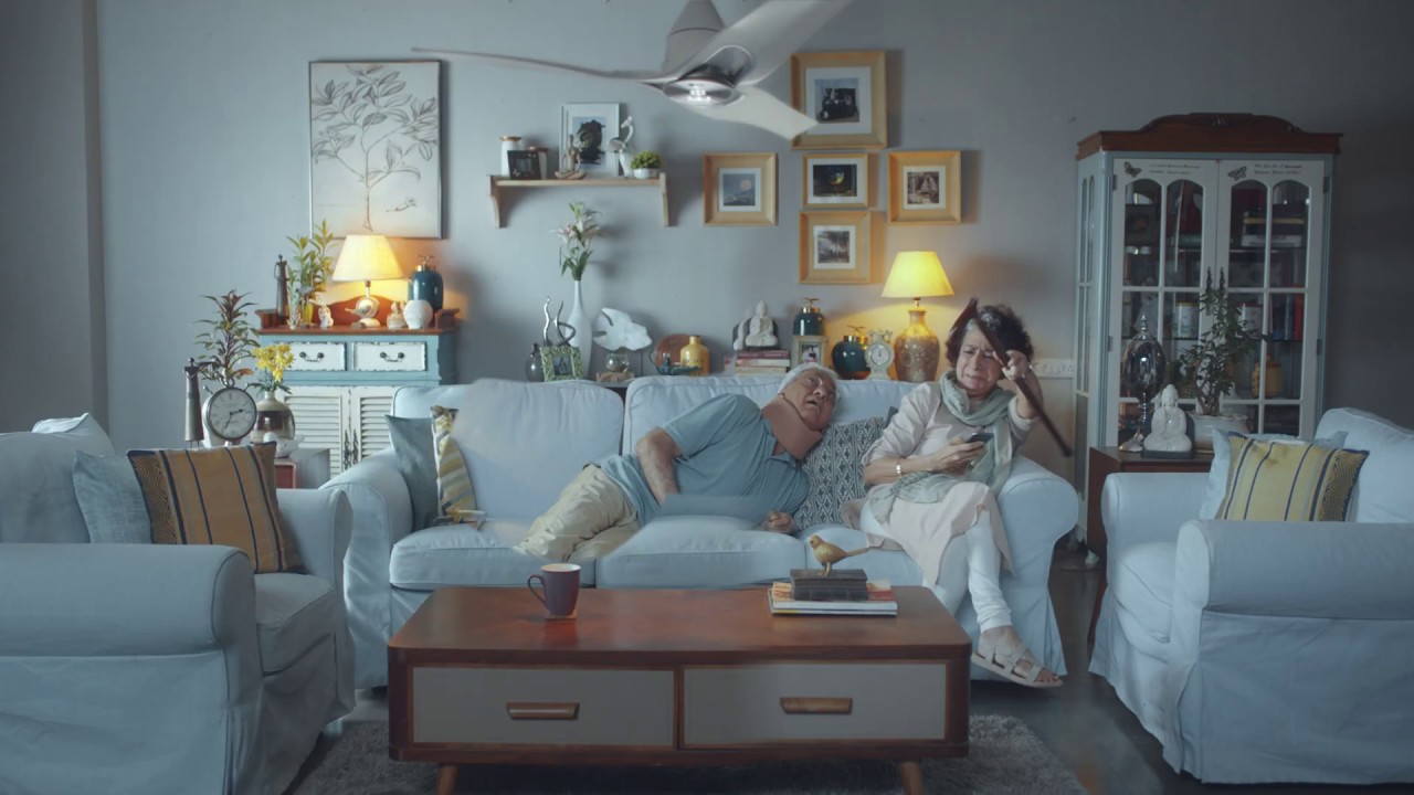 LG Ceiling Fan with LG ThinQ for less hassle