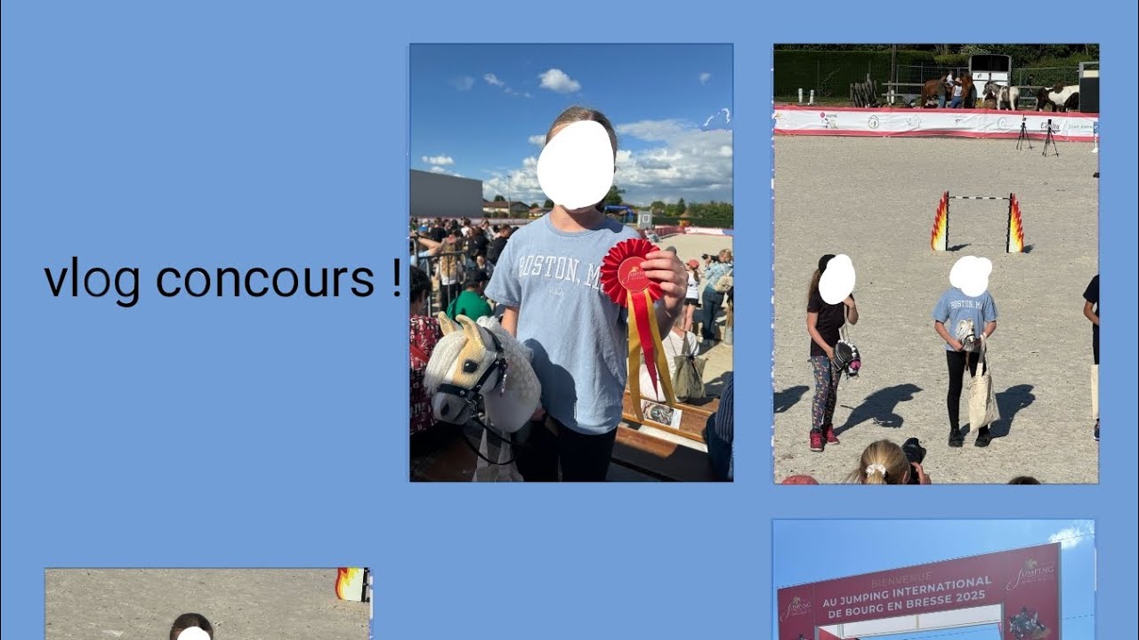 Vlog concours hobby horse ! ❤️ On gagne !!? 🫣🤫