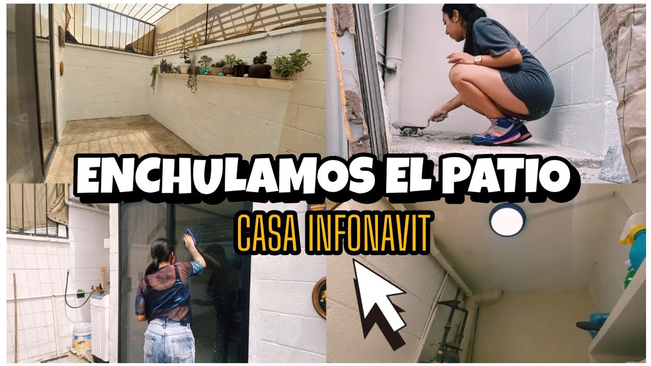 PATIO MAS BONITO | REMODELACIÓN ECONÓMICA ✨️