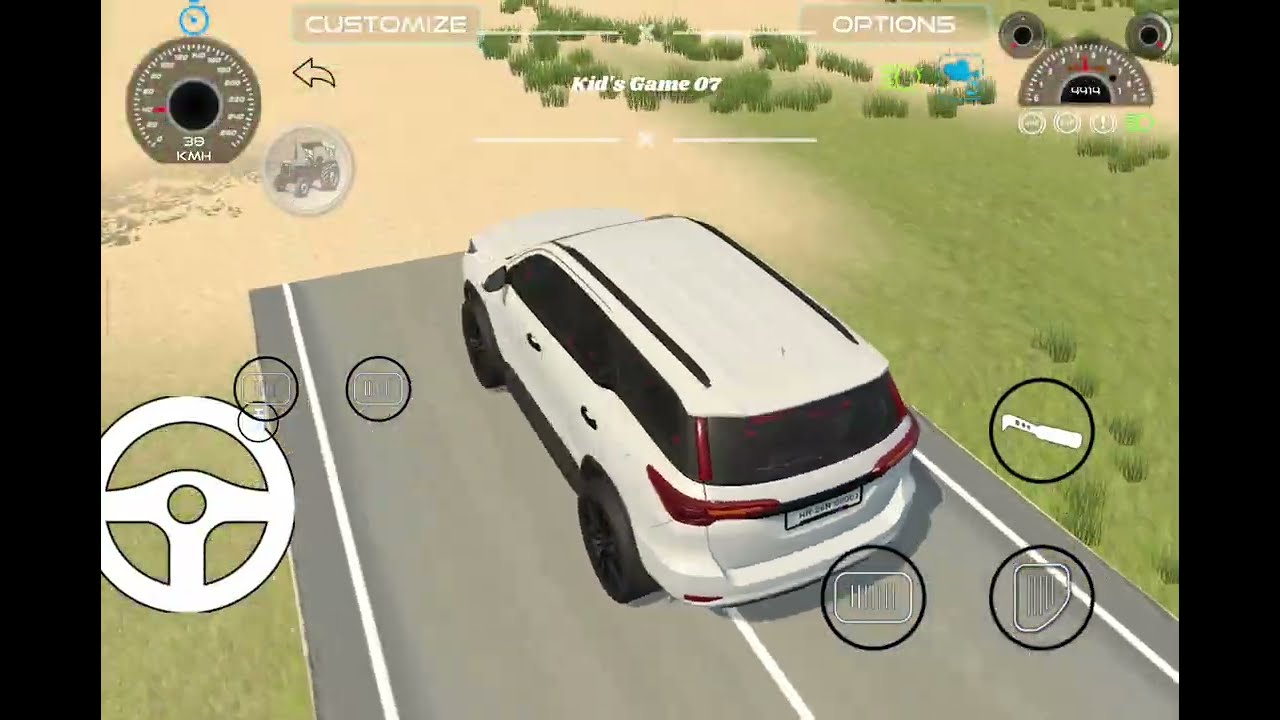 Indian Vehicles Simulator 3D | Desi Fortuner  Driving Game | Ultra Graphics #gaming#game#viral#short