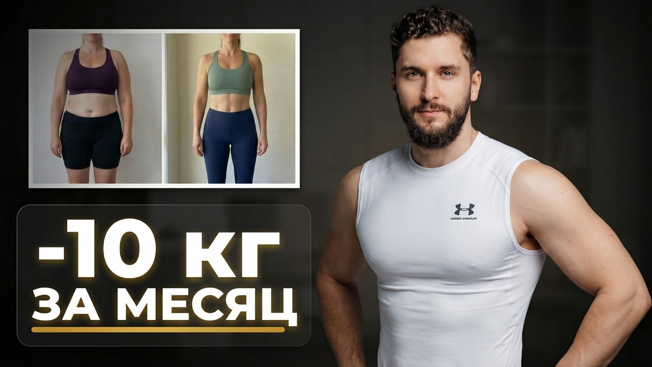 Как похудеть на 10 кг за месяц: Самый простой способ. По НАУКЕ