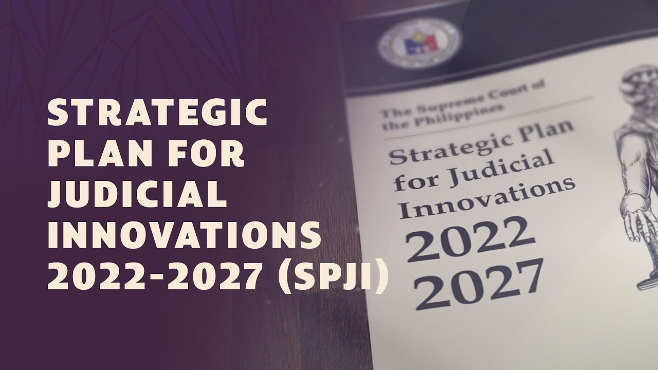 Стратегический план судебных инноваций на 2022–2027 годы (SPJI)