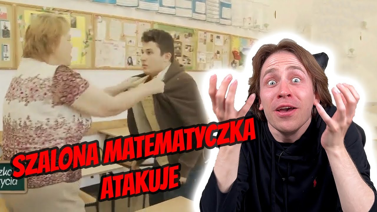 Matematyczka chora na banię?! 🤯 Prawo Marcina Ogląda Szkołę Życia!