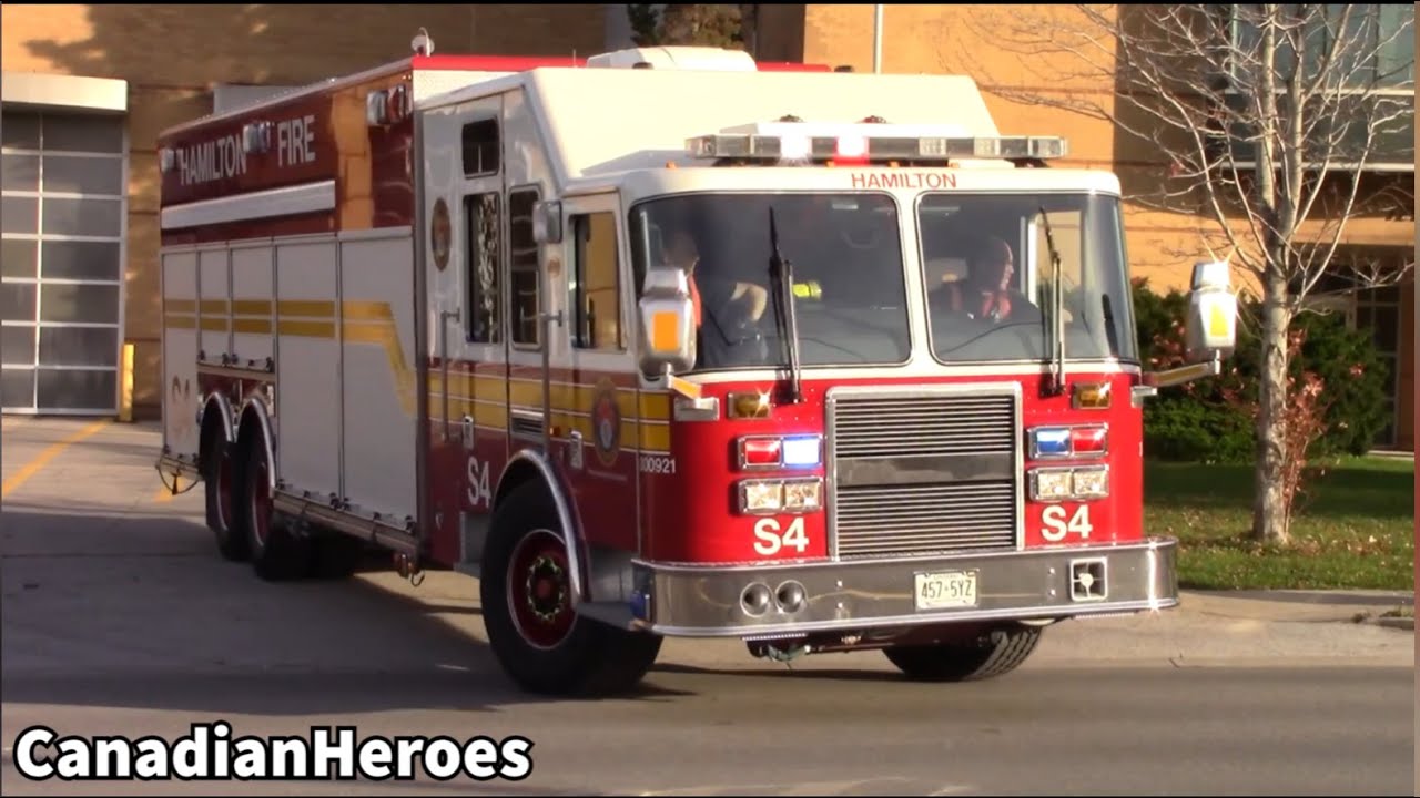 HFD - *Rare* Hazmat Response Engine 4, Support￼ 4 & Hazmat Truck 2 Responding! (11/10/2021)