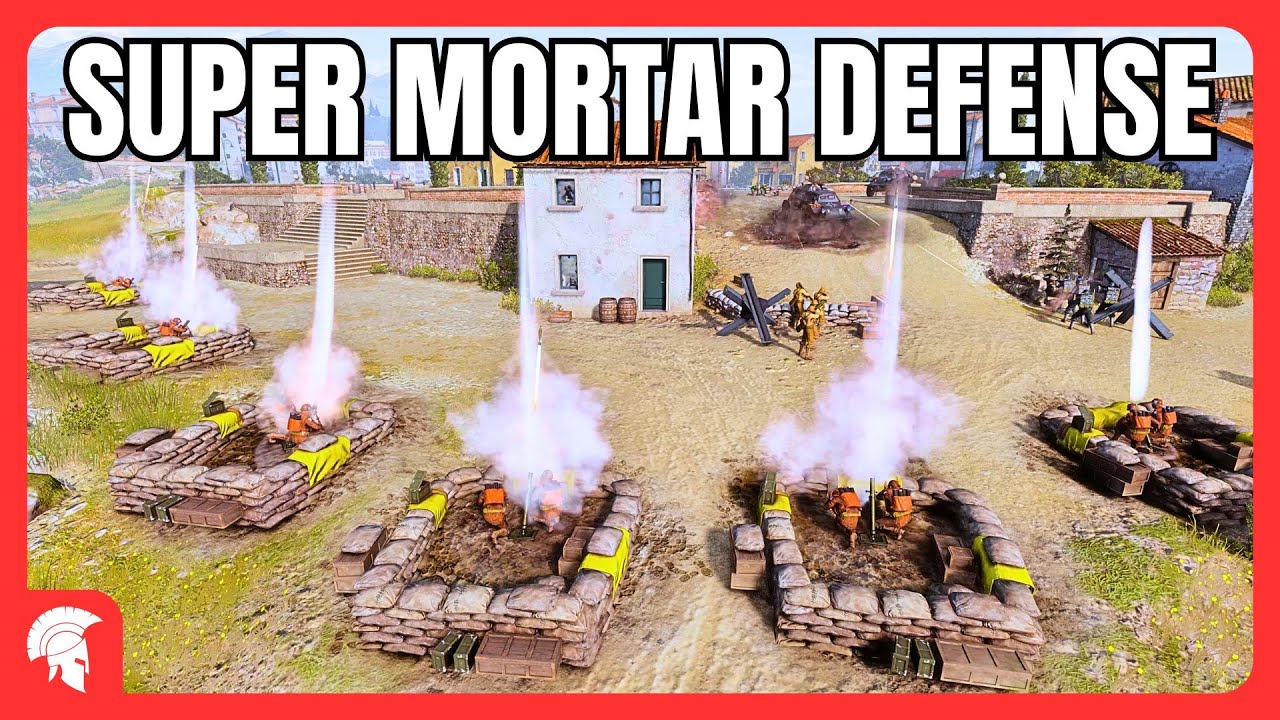 Super Mortar Defense! (Deluxe) - 4vs4 - US Forces - Company of Heroes 3