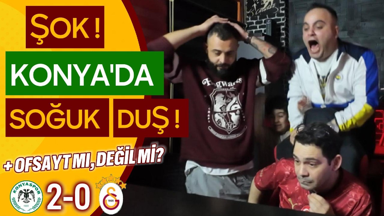 Konyaspor 2-0 Galatasaray Maç Tepkisi | Konya’da Soğuk Duş!