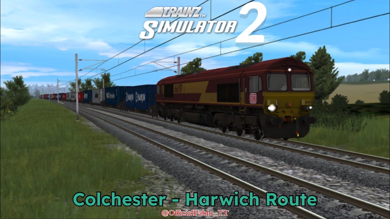 Trainz Simulator 2 - Colchester - Harwich Route Review