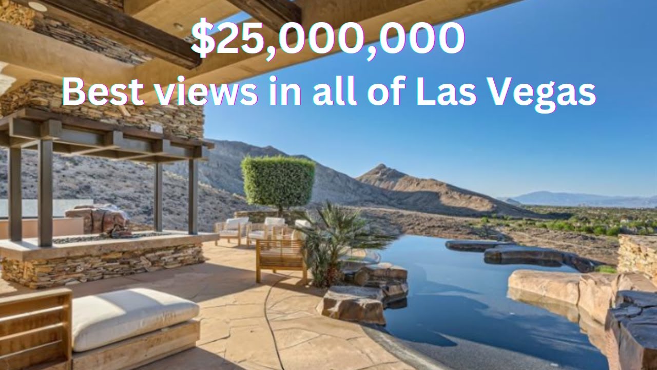 $25,000,000 Home For Sale Las Vegas, The Ridges. Part I of II.