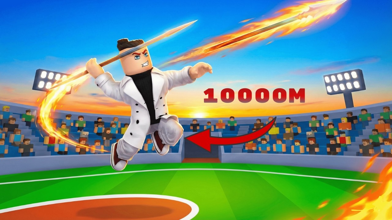 ЕҢ АЛЫСҚА НАЙЗА ЛАҚТЫРДЫМ! 😱 | Roblox