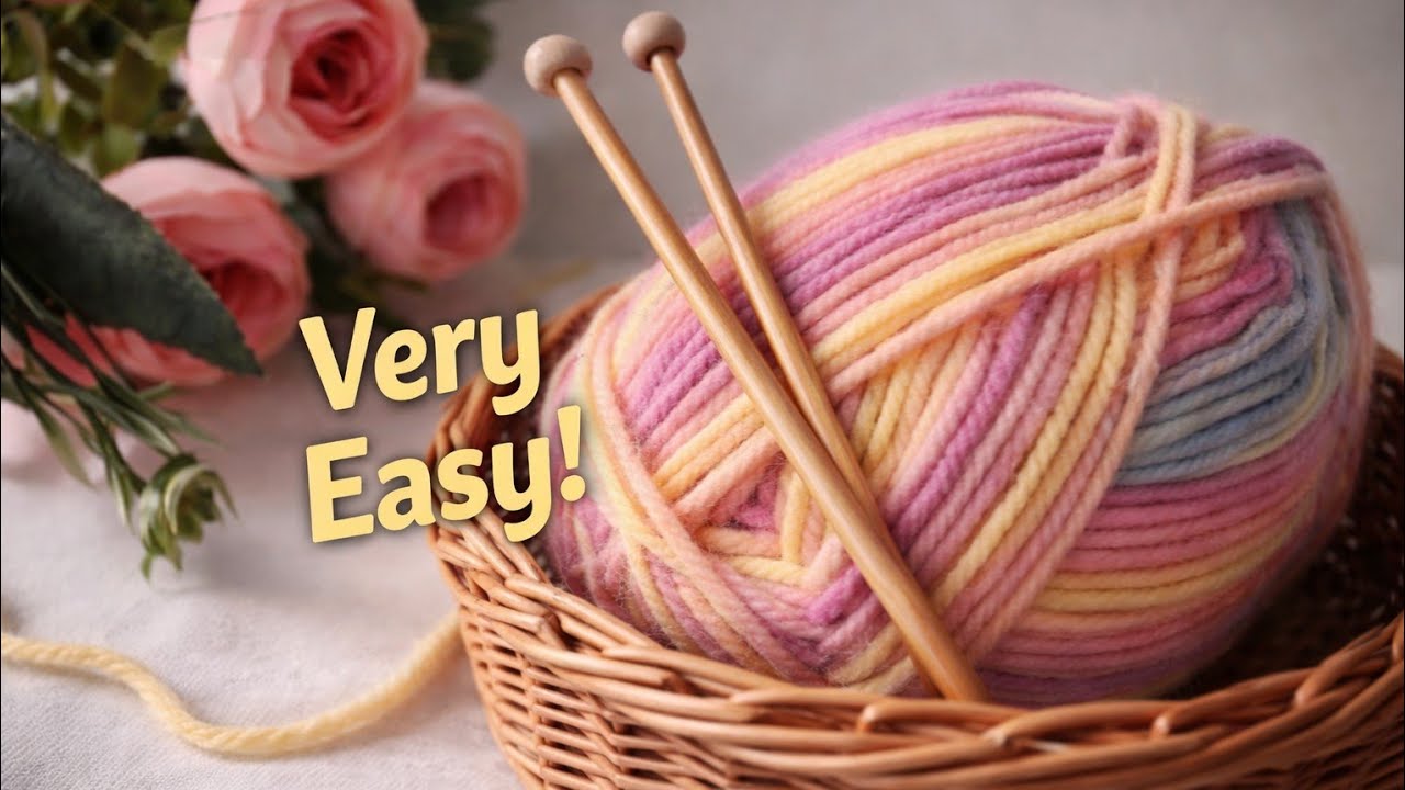 This EASY Two-Needle Vest/Cardigan Is Taking Over the World 🌍 | Simple Knitting Pattern