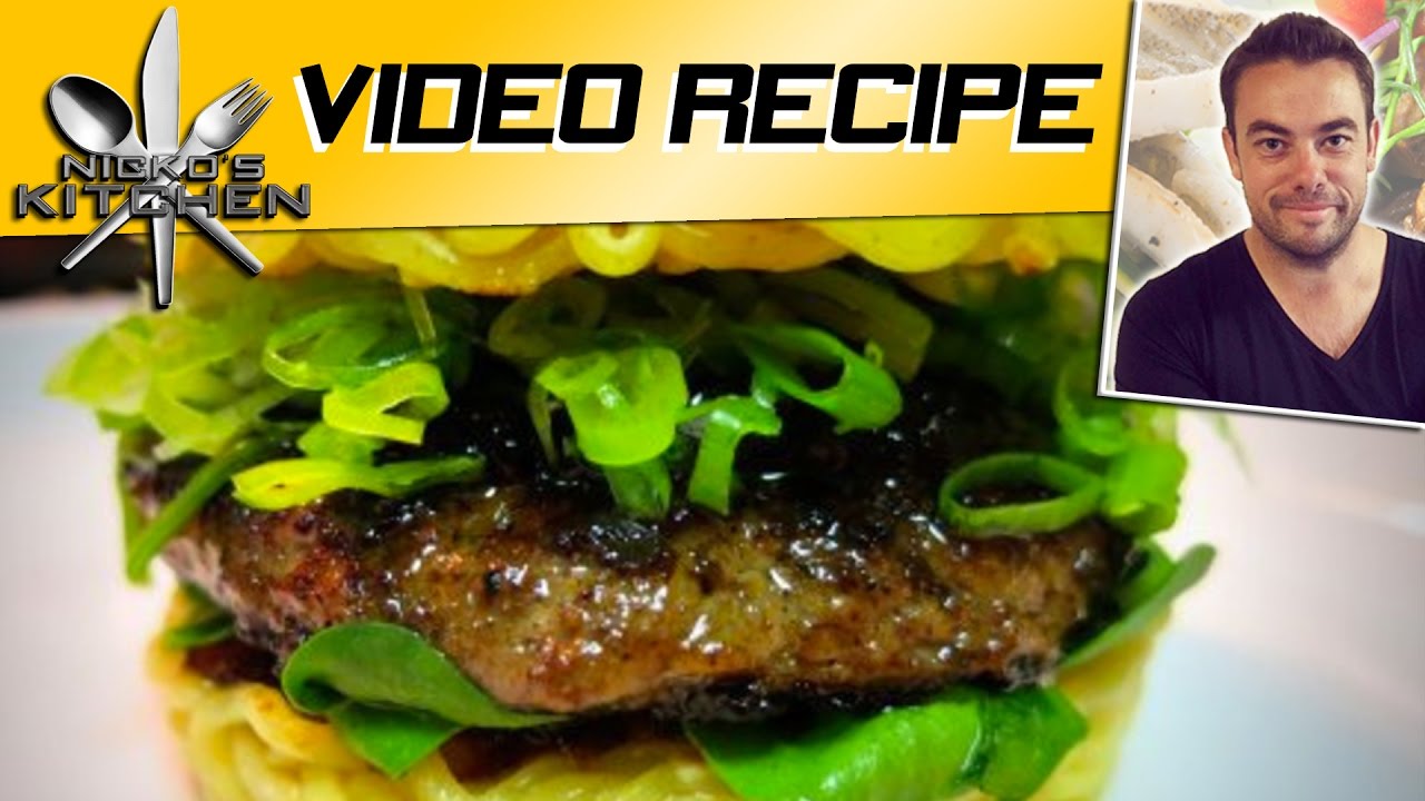 How to make Ramen Burgers