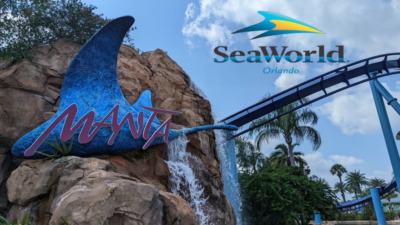 Manta | Bolliger & Mabillard Flying Coaster | Seaworld Orlando | Front Row POV
