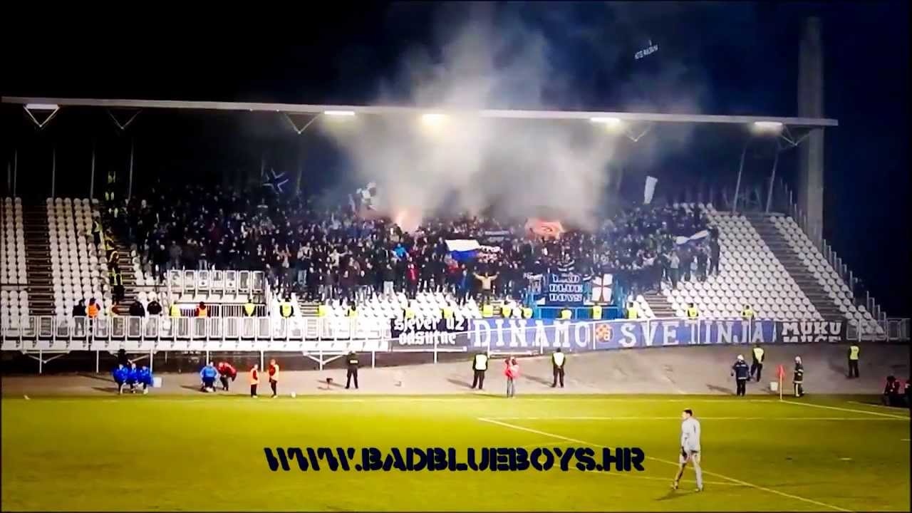 Bad Blue Boys/NK Hrvatski dragovoljac - NK Dinamo 21.02.2014.