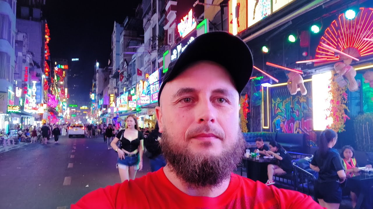 Ночная жизнь Сайгон, Хошимин Вьетнам.