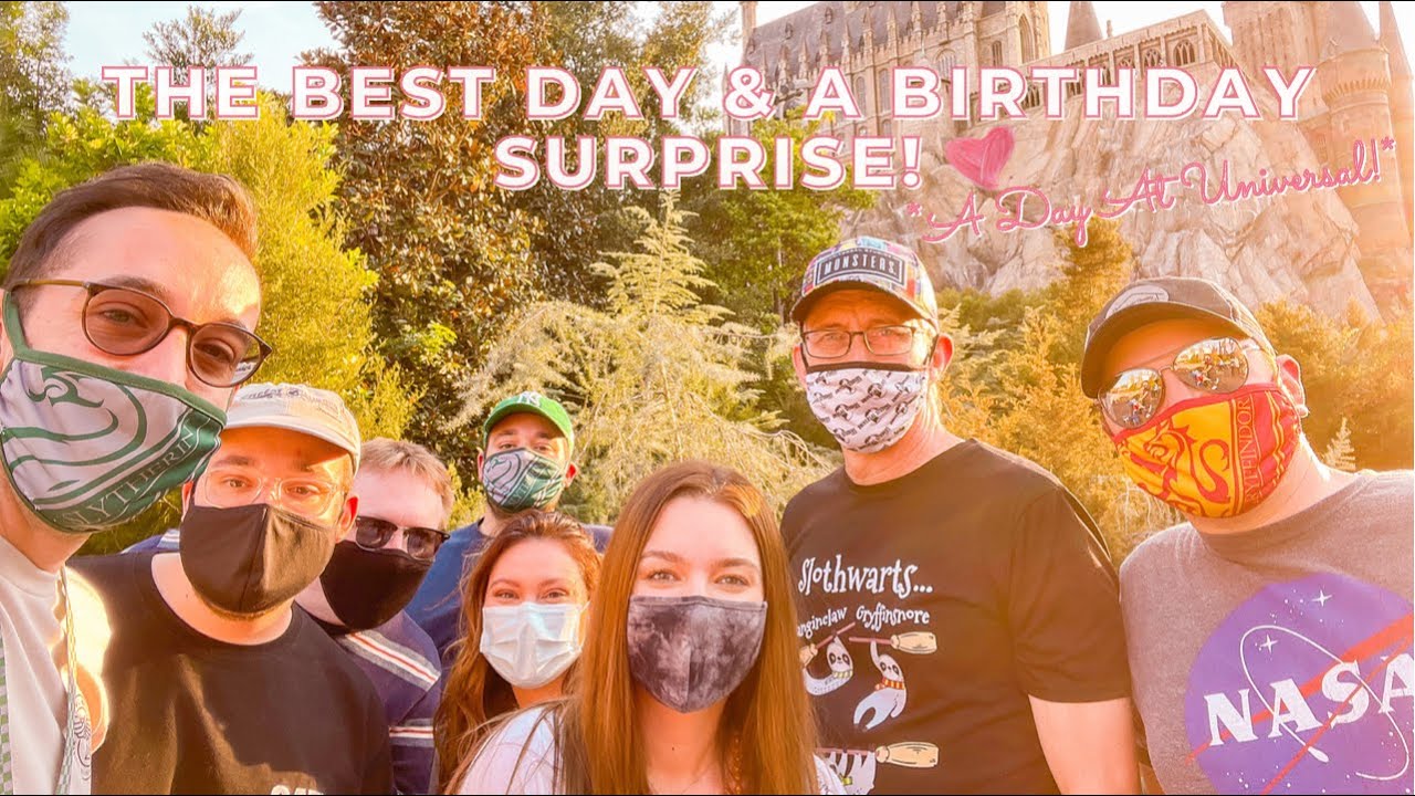 The Best Day & A Birthday Surprise! | A Day At Universal Studios