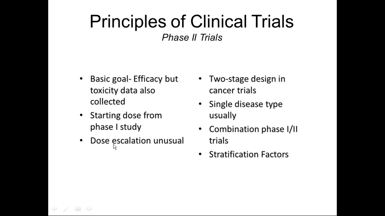 Statistical Considerations: Phase 1 & 2 Clinical Trials