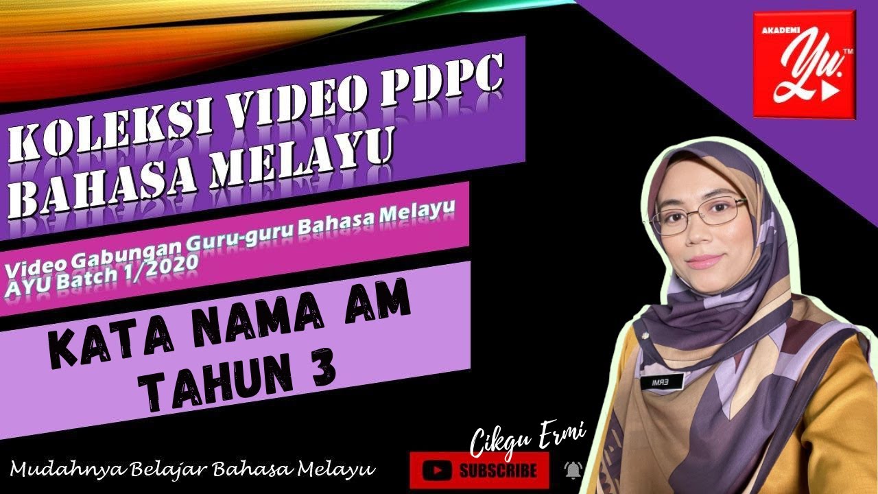 BAHASA MELAYU TAHUN 3 | KATA NAMA AM