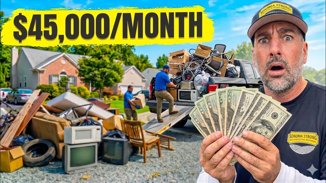 How I Went From Broke to $45,000/Month With Junk Removal