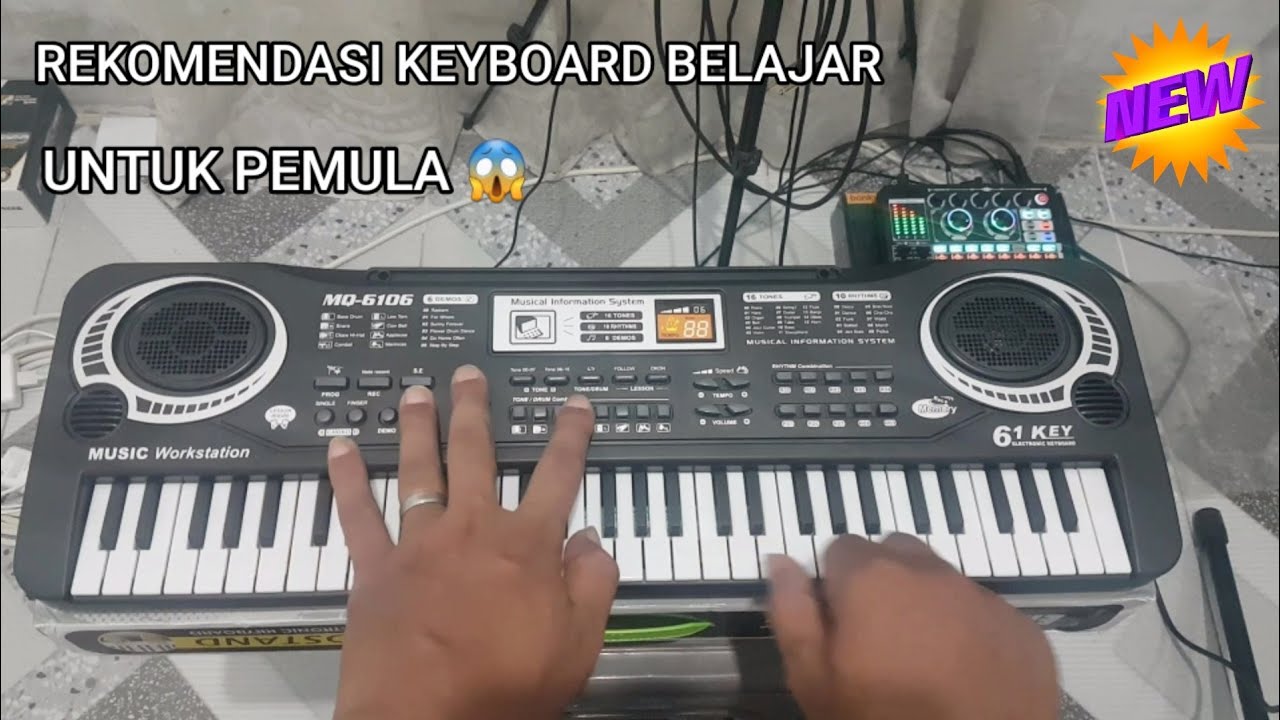 keyboard belajar pemula MQ-6106
