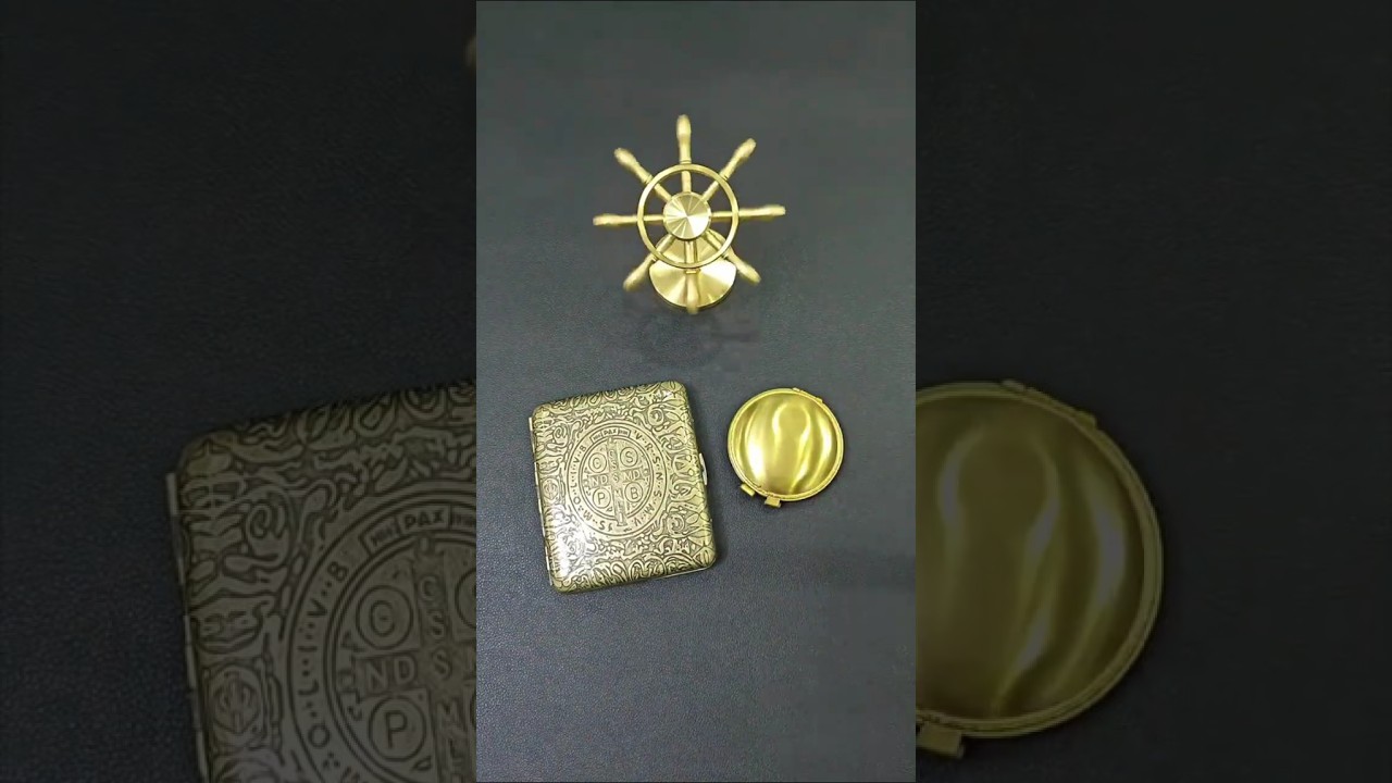 Brass lighter suit