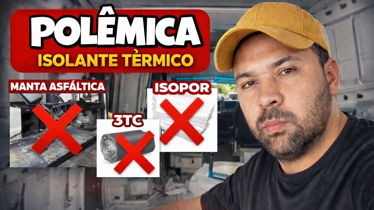 O que NÃO usar como ISOLAMENTO TÉRMICO em MOTORHOME! #motorhome #construção #isolamentotermico