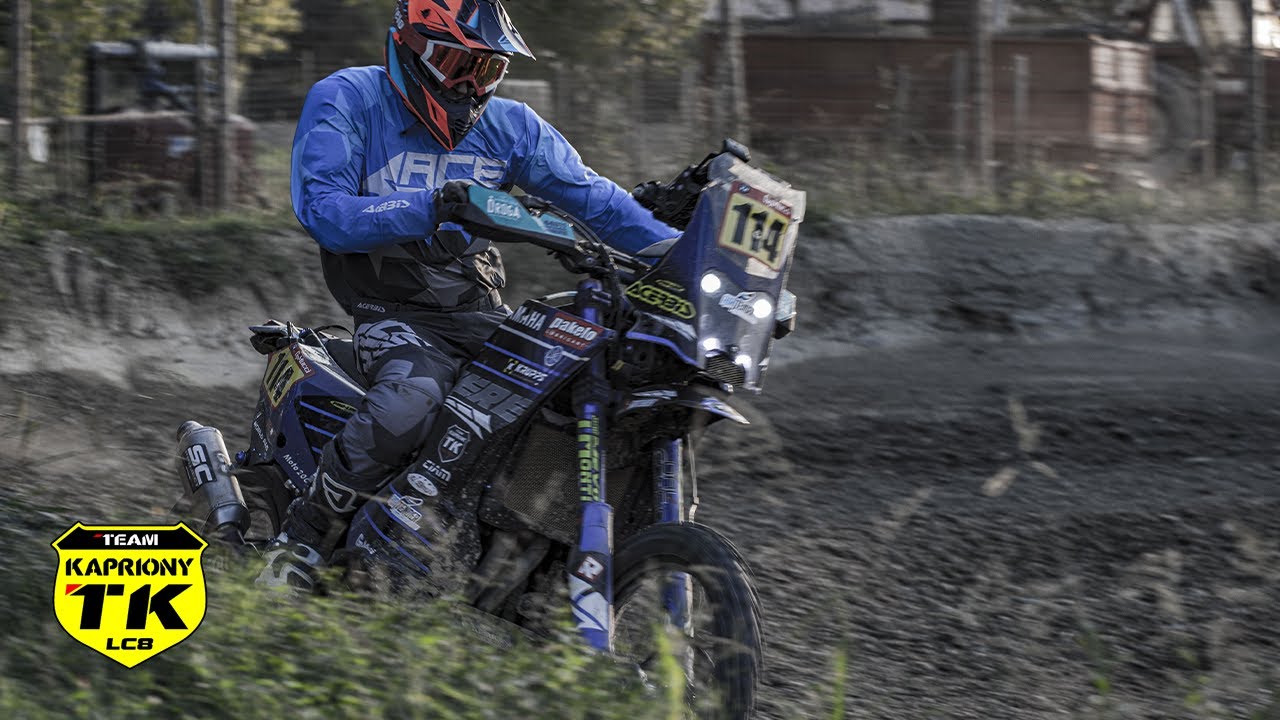 Team Kapriony testing Yamaha Ténéré 700 at MX Park Denore