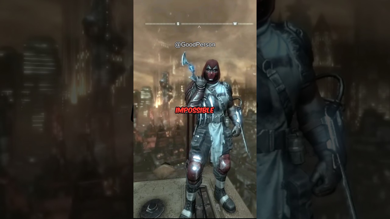 Is it possible to hit Azrael in Batman Arkham Knight? #videogames #batmanarkhamknight #batman